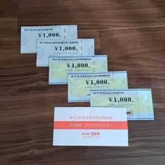 ビックカメラ コジマ 株主優待 5,000円分