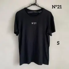 【N°21】半袖Tシャツ ブラック　Sサイズ　コットン100%のサムネイル