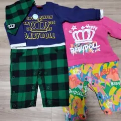 BABY DOLL 80サイズ 2点セット