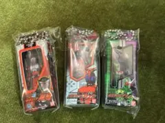 仮面ライダーソフビパッケージチャーム 龍騎 カブト ダブル