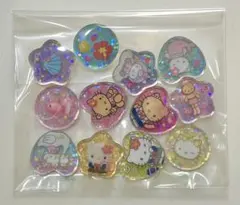 キティ　おはじき　シール