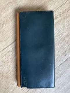 ダークグリーン レザー 長財布