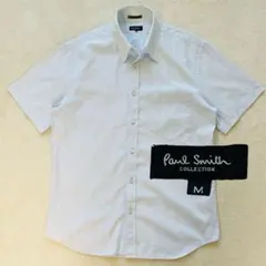 【最高級ライン✨】ポールスミスコレクション 半袖シャツ ストライプ　M