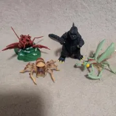 ゴジラ 怪獣ガシャポンフィギュア 4体セットのサムネイル
