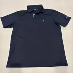 TOMMY HILFIGER GOLF XL ネイビーポロシャツ