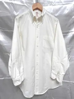 日本製 BROOKS BROTHERS ボタンダウンオックスフォードシャツ 白