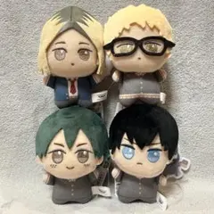 ハイキュー!!×サンリオキャラクターズ　ちびぐるみ　４種セット