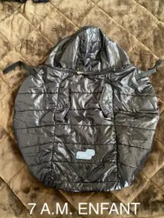 7 A.M. ENFANT プーキーポンチョ/防寒ベビーケープ