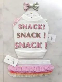 A柄3時のスナック・サクラモチリボン・チュチュasknowasdewanアズノゥ