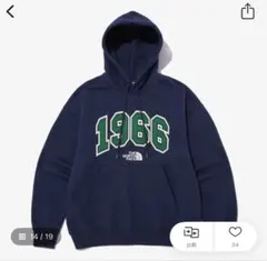 THE NORTH FACE White label ネイビー パーカー