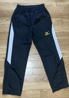 Mizuno トレーニングパンツ 黒/白　Ｓ