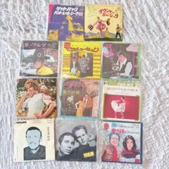 レコード まとめて EPレコード 13枚 ジャンク 昭和レトロ 歌謡 邦楽 EP