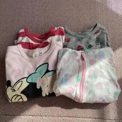 キッズ　子供服　ディズニー　ミニー　女の子　保育園　長袖　トップス　90 まとめ