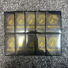 ワンピースカード【ドン専用‼️】リミテッドカードスリーブ 黒金ver10枚セット❗️