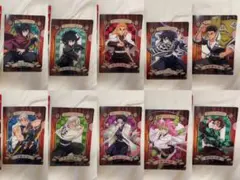 鬼滅の刃 ミニクリアファイルガム 10種 コンプリート