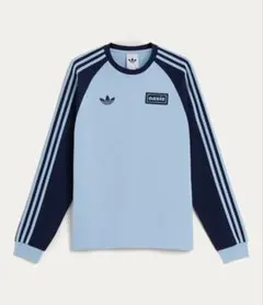 デ*ー様 adidas × Oasis ツアー スリーストライプス 長袖Tシャツ