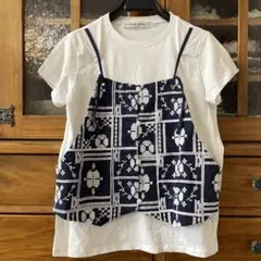 【お値下げしました】WafflishWaffle ビスチェトッピングTee