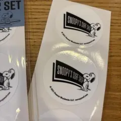 スヌーピー サーフショップ ステッカーセット