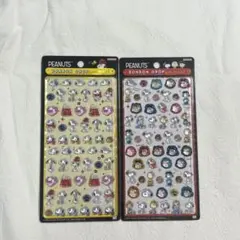 スヌーピー　ボンボンドロップシール　ミニ　2枚セット