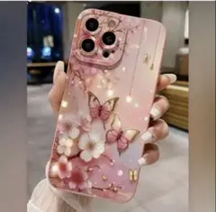 フラッシュバタフライiPhoneケース 15ProMax