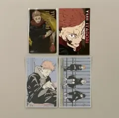 呪術廻戦　虎杖悠仁　箔押しクリアカード　メモリアルコレクション　黒閃べいカード