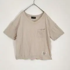 CUBE SUGAR Vネック Tシャツ M ゆったり 大きめのサムネイル