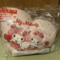 サンリオ当たりくじ　マイメロディー マイスウィートピアノ　ラストワン賞クッション