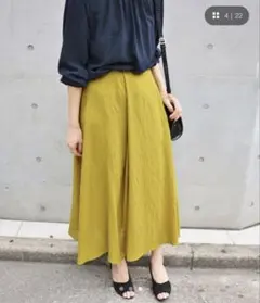 25SS】IENA イエナ ラミー ギャザー プリーツスカート ブラウン 36