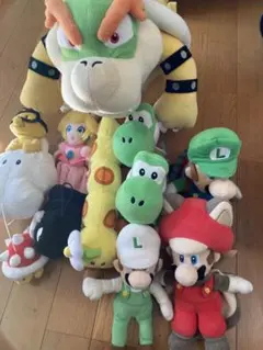 スーパーマリオシリーズ ぬいぐるみ 10点 まとめ売り