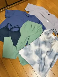 ゼクシィミックス Tシャツ、ヨガパンツ、タンクトップ7点セット　Mサイズ他