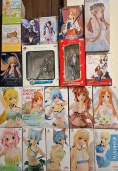ソードアート・オンライン SAO フィギュア 20体 セット 一番くじ アスナ