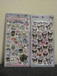 はぴだんぶい&クロミ ボンドンドロップシール 2個セット