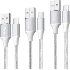 USB ケーブル タブレット用 タイプc 【3本セット】