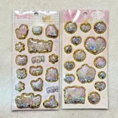 キラッとぷくぷくエアーシール すみっコぐらし リラックマ シャカシャカシール