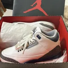 Air Jordan 3 ホワイト/グレー/ネイビー