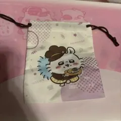 ちいかわ モモンガ　ココス コラボ 巾着