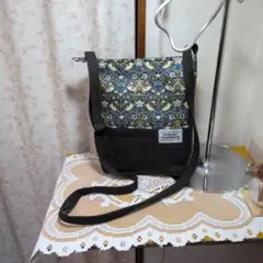 ハンドメイド ショルダーバッグ 花柄