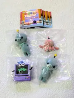 教育番組 フロッキーフィギュア 全4種コンプリートセット