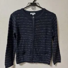 ALPHA CUBE ネイビー Mサイズ カーディガン