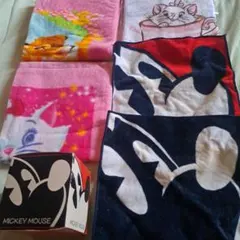 ディズニー第一生命ノベルティタオル5枚セット