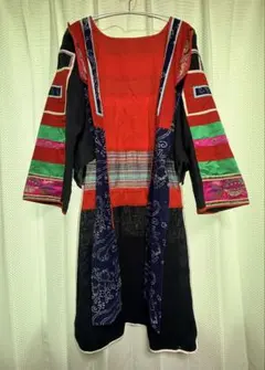 山岳民族 古布 エスニック刺繍 羽織り vintage 山岳民族 古布 エスニック刺繍 羽織り vintage - メルカリ