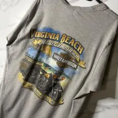 [早い者勝ち]Harley-Davidson Tシャツ グレー　イーグル　XL