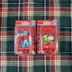 【箱無し匿名配送】ピクサー クリスマスオーナメント 2体セット サリー マイク