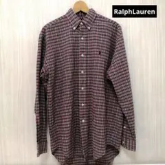 Ralph Lauren Blake 長袖シャツ 赤系チェック