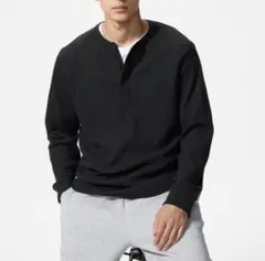 UNIQLO サーマル　長袖　黒