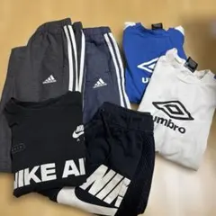 ナイキ・アディダス・アンブロ 6点セット　150 160