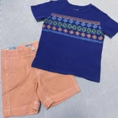 babyGap 新品タグ付きハーフパンツ&Tシャツ