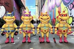 新品 IZUMONSTER TMNT MUTANT NINJA TURTLES - メルカリ