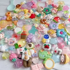 【63】デコパーツ約100個以上まとめ売り