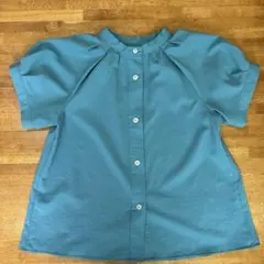 green label relaxing スタンドネック 2WAY ブラウスのサムネイル